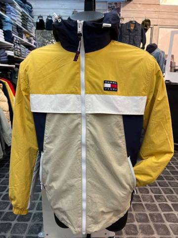 Coupe-vent jaune Tommy Jeans